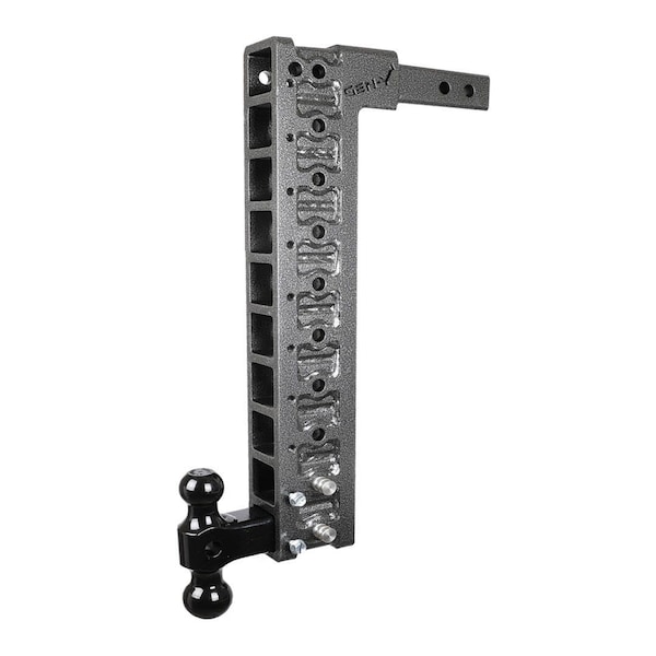 MEGA-DUTY 2 Shank 22.5 Drop 1.5K TW 10K Hitch & GH-031 Dual-Ball & GH-0100 Stabilizer Kit